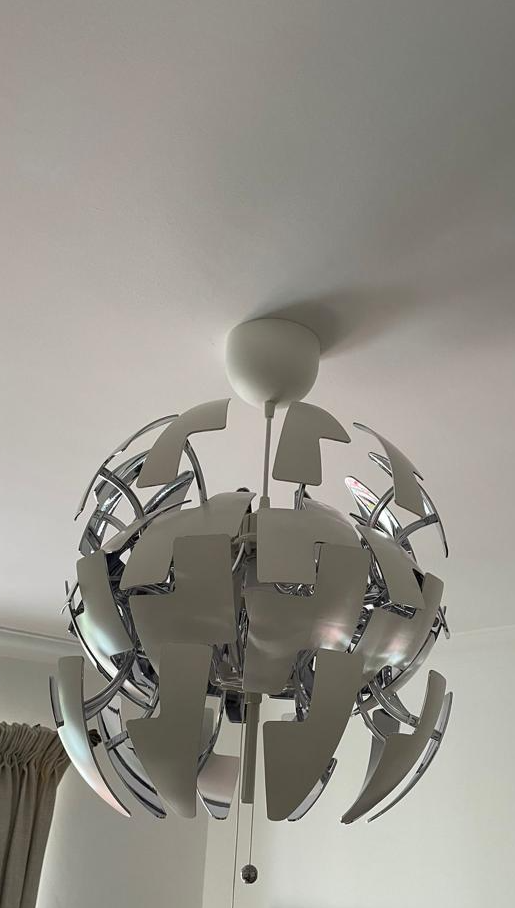 Adding a new light point with adecorative chandelier